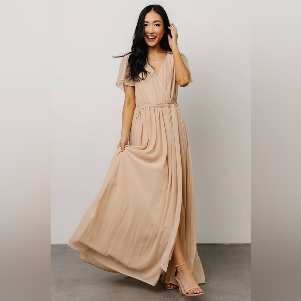 Baltic Born Kristina Maxi Dress Natural Small